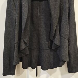 Calvin Klein Charcoal Cape Jacket